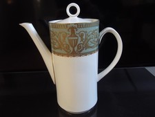 Royal Worcester Balmoral green coffee pot 2pt.