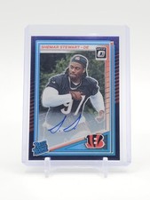 SHEMAR STEWART 2025 DONRUSS OPTIC RATED ROOKIE PURPLE STARS AUTO /42 #260 Q6846