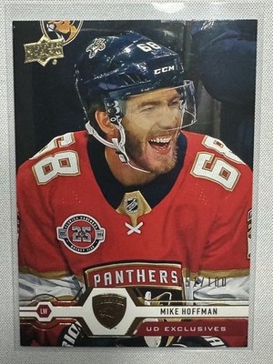 2019-20 Mike Hoffman UD Exclusives Upper Deck Series 1[051/100][#41][Panthers]