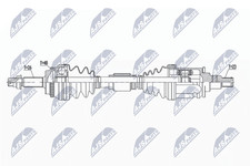 Antriebswelle Vorderachse links für TOYOTA RAV 4 II