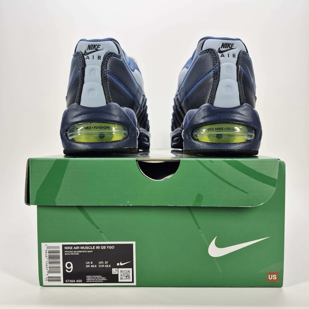 n.　400i ① Nike Air Max Muscle 95 Yu-Gi-Oh! Joey (with Promo Card) Size Mens