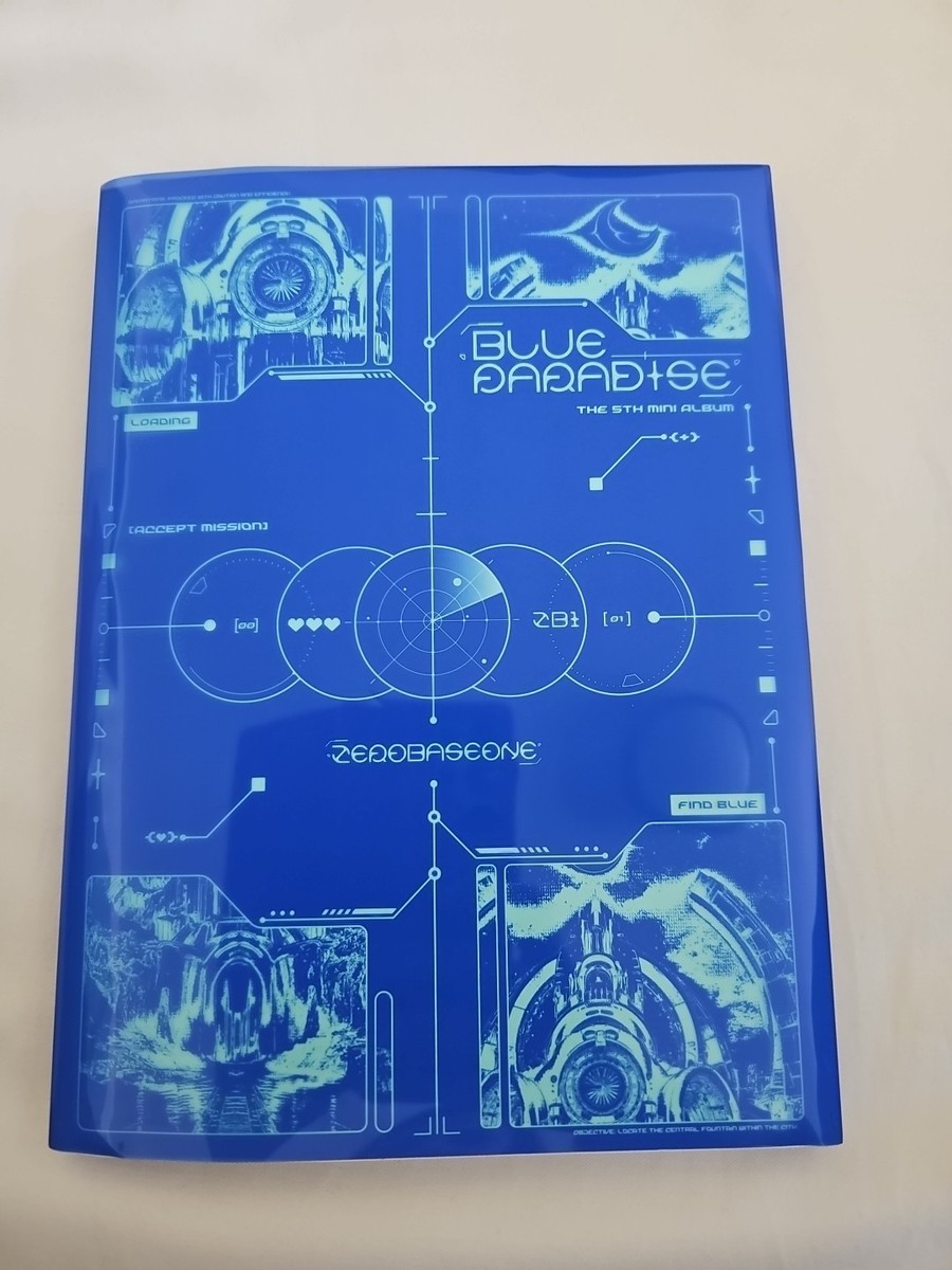 ZB1 アルバム ZEROBASEONE ZB1 The 5th Mini Album Blue Paradise Photobook Version