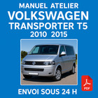 Manuel Atelier Volkswagen Transporter T5 2003-2015 Revue Technique CD PDF Auto