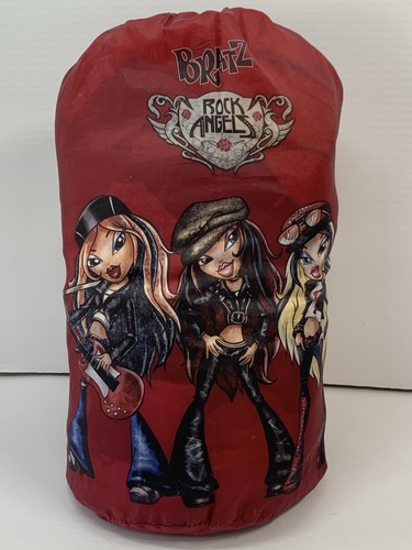 Vintage BRATZ Rock Angels Zip Up Sleeping Bag Comforter 68" X 29" MGA