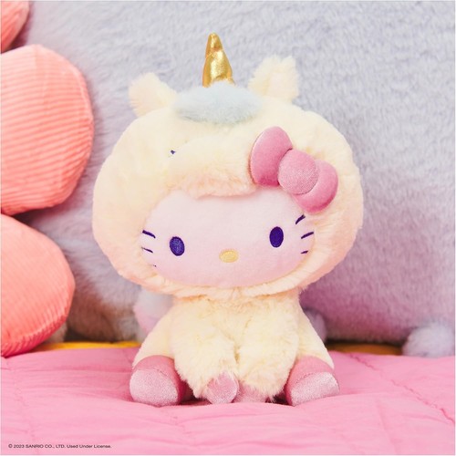 GUND Sanrio Hello Kitty Unicorn Plush Toy, 6" - Picture 2 of 8