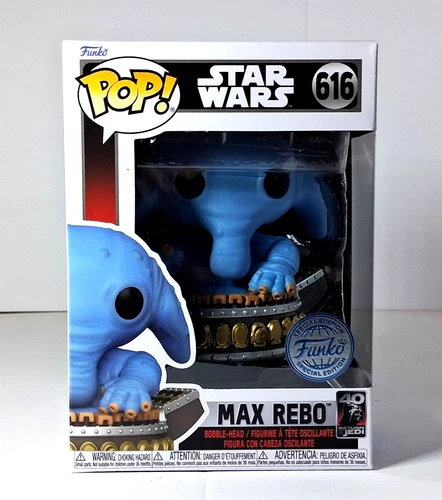Funko Pop!: Star Wars #616 Max Rebo Return of the Jedi 40th Anniversery