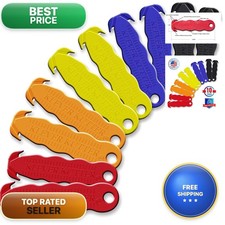 Klever Innovations Cutter Stainless Steel Package Opener, Safety - 10/PACK MIX