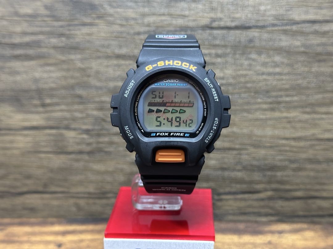 ◎CASIO G-SHOCK FOXFIRE DW-6600B デジタル 黒 G-Shock Casio DW