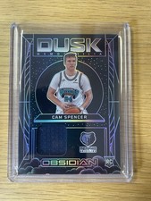 2024-25 Panini Obsidian Cam Spencer Dusk Memorabilia - DM-SPE
