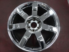 2007-2014 Cadillac Escalade Factory OEM Gm 22" Chrome Wheel Used #1