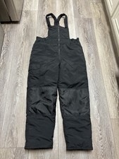 Cherokee Black Nylon Overalls Youth Medium