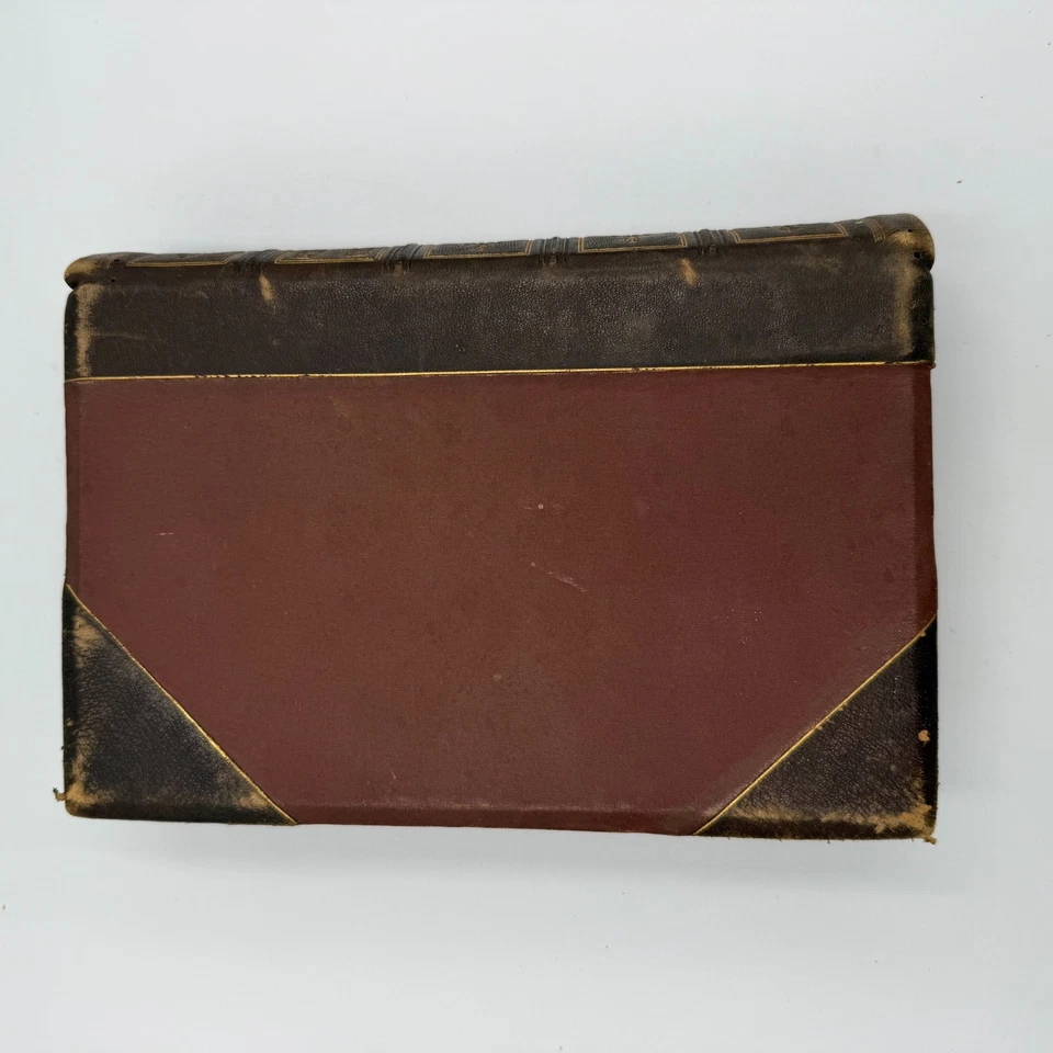 1875 Centennial History of the United States Leather Book J.R. Jones Antique Foto 4 de 4