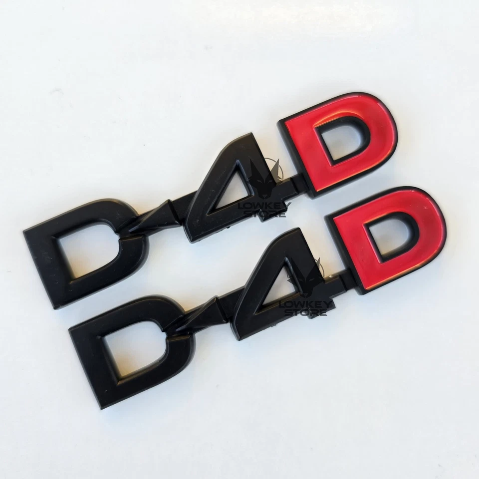 For Toyota HILUX 2005-2025 MATTE BLACK 8pcs Badge Set - HILUX/D4D/2.8/SR5 Emblem - image 4 of 4