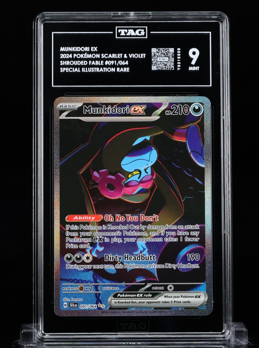 2024 Shrouded Fable #091/064 Munkidori ex Special Illustration
