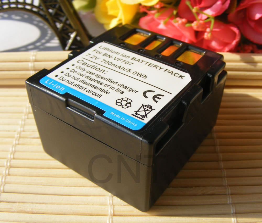 Battery for JVC BNVF707U Everio GZMG20U GZMG21U MG37U GZMG505
