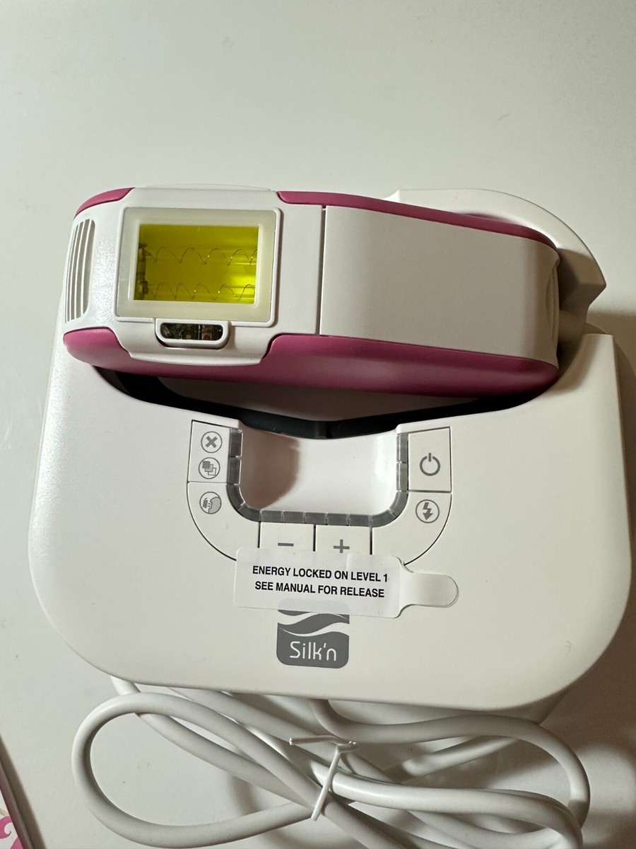 Silk' n SensEpil Pulsed Light Technology Hair Remover System Used