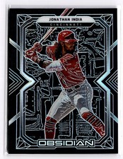 2022 Panini Chronicles - Obsidian #56 Jonathan India Cincinnati Reds 