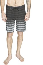 Tavik Men's Road Boardshort  Jet Black  Size-32