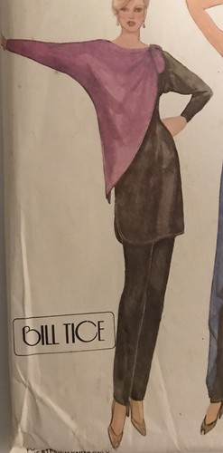 McCall's 6885 Vintage 70s Sewing Pattern Bill Tice Dress Tunic Pants Size: SMALL - Picture 3 of 8