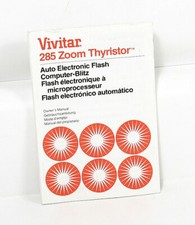 VIVITAR 285 ZOOM THYRISTOR INSTRUCTION BOOK/118680