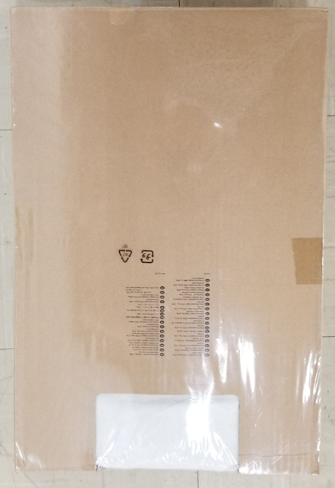 IKEA Nockeby 2 Seat Sofa Cover RISANE WHITE Loveseat Slipcover Linen