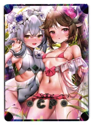 Swimsuit Girls CP Goddess Story Star Party Maiden Anime Doujin Card