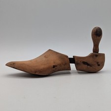 Vtg Trade Mark O.A.M.C.O Wooden Shoe Stretcher Tree Form