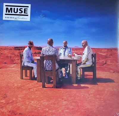 MUSE BLACK BLACK HOLES & REVELATIONS - VINYL LP '' NEW, SEALED ''