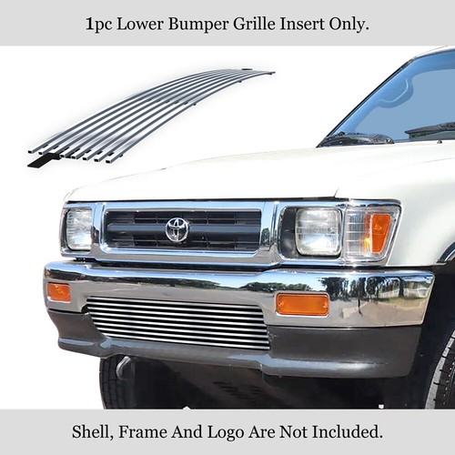 Fits 1992-1994 Toyota Pickup 4WD Lower Bumper Stainless Chrome Billet ...