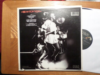 RCA EP RECORD /BOW WOW WOW/THE LAST OF THE MOHICANS/I WANT CANDY