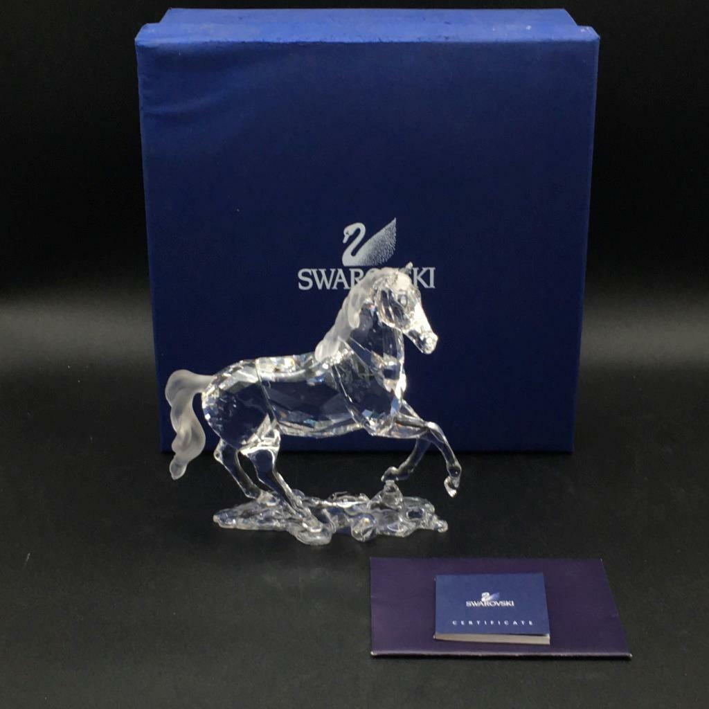 SWAROVSKI CRYSTAL STALLION FIGURINE 898508 MINT IN BOX + 