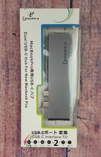 7 in 1 USB C Hub Tunder 3 USB Type C 4K HDMI USB 3 SD Micro Reader Space Gray