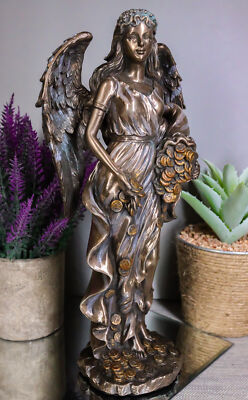 Ebros Gift Roman Greek Goddess Fortuna Statue Tyche Lady of Fate Fortune 11.5'' H