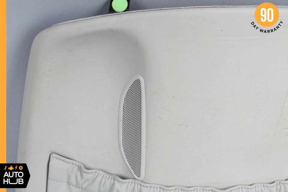 00-06 Mercedes W220 S600 S55 S65 AMG assento dianteiro traseiro tampa bolso cinza fabricante de equipamento original - Imagem 2 de 4