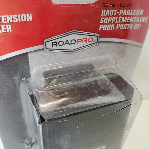 RoadPro RP-102C 2-1/2" 5W Visor Mount CB Extension Speaker Open Box - Zdjęcie 2 z 10