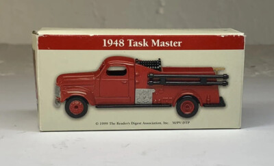 NEW 1999 Readers Digest Firetruck 1948 Task Master NIB