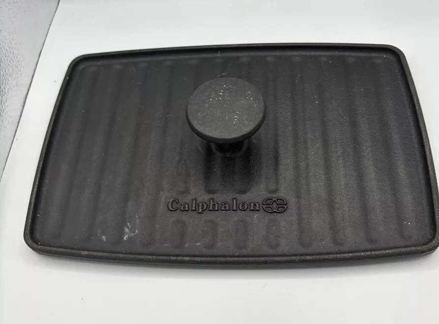 Calphalon cast iron panini press