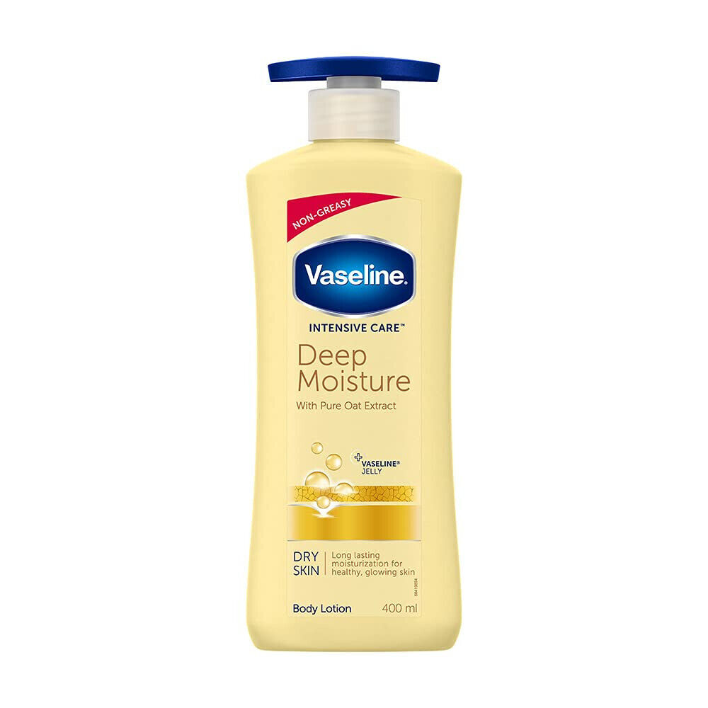 Vaseline Deep Moisture Nourishing Body Lotion for Dry Skin 400ml