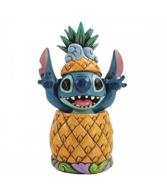 Stitch Ananas Figurine Disney Traditions 14cm statuette Lilo Stitch