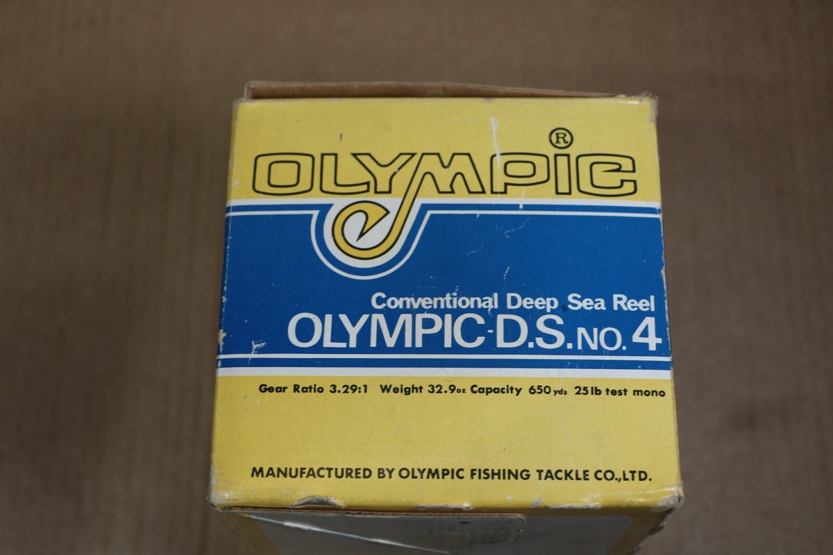 Olympic DS-4 Dohzuki 500 Deep Sea Fishing Reel Boxed with