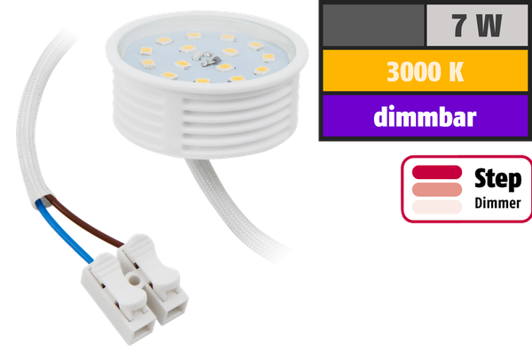 Led-Modul Mcshine, 7W, 470 Lumen, 230V, 50X23Mm, Warmweiß, 3000K, Step-Dimmbar-image