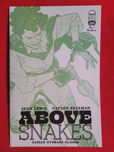 Above Snakes #1- CVR E Sherman Incentive Variant, Image Comics, 2022, VF/NM!