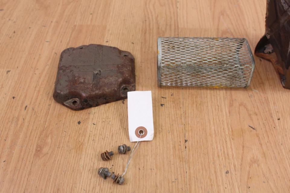 1972 YAMAHA DT2 Air Box w/ Cage and Boot - Image 2 of 4