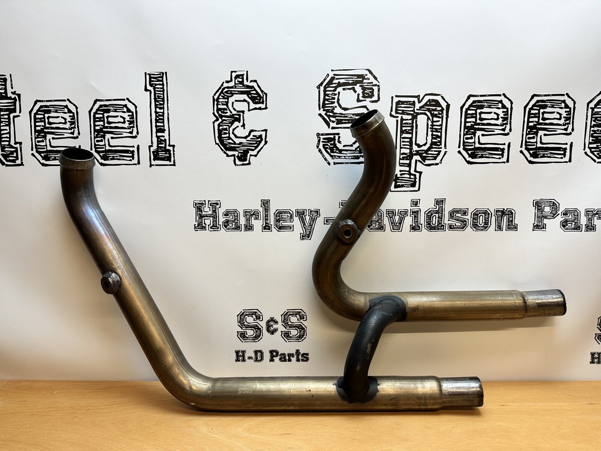 Genuine Harley-Davidson Exhaust Header Pipe Assembly Breakout Fat