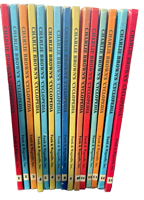 Complete Series Set CHARLIE BROWN'S 'CYCLOPEDIA 1-15 Funk