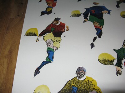 VTG 1982 Original Poster Spain Copa Del Futbol Mundial World Cup 