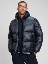 Gap 100% Recycled Nylon Quilted Puffer Jacket