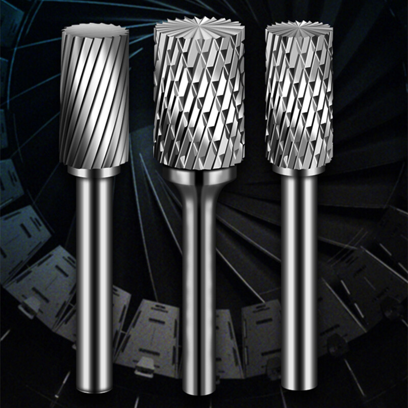 10-teiliges Hartmetall-Fräser-Set – Doppelschnitt, 1/8 Zoll Schaft, 6 Mm – Für Holz, Metall, Stein & Gravur 10-teiliges Hartmetall-Fräser-Set – Doppelschnitt, 1/8 Zoll Schaft, 6 Mm – Für Holz, Metall, Stein & Gravur