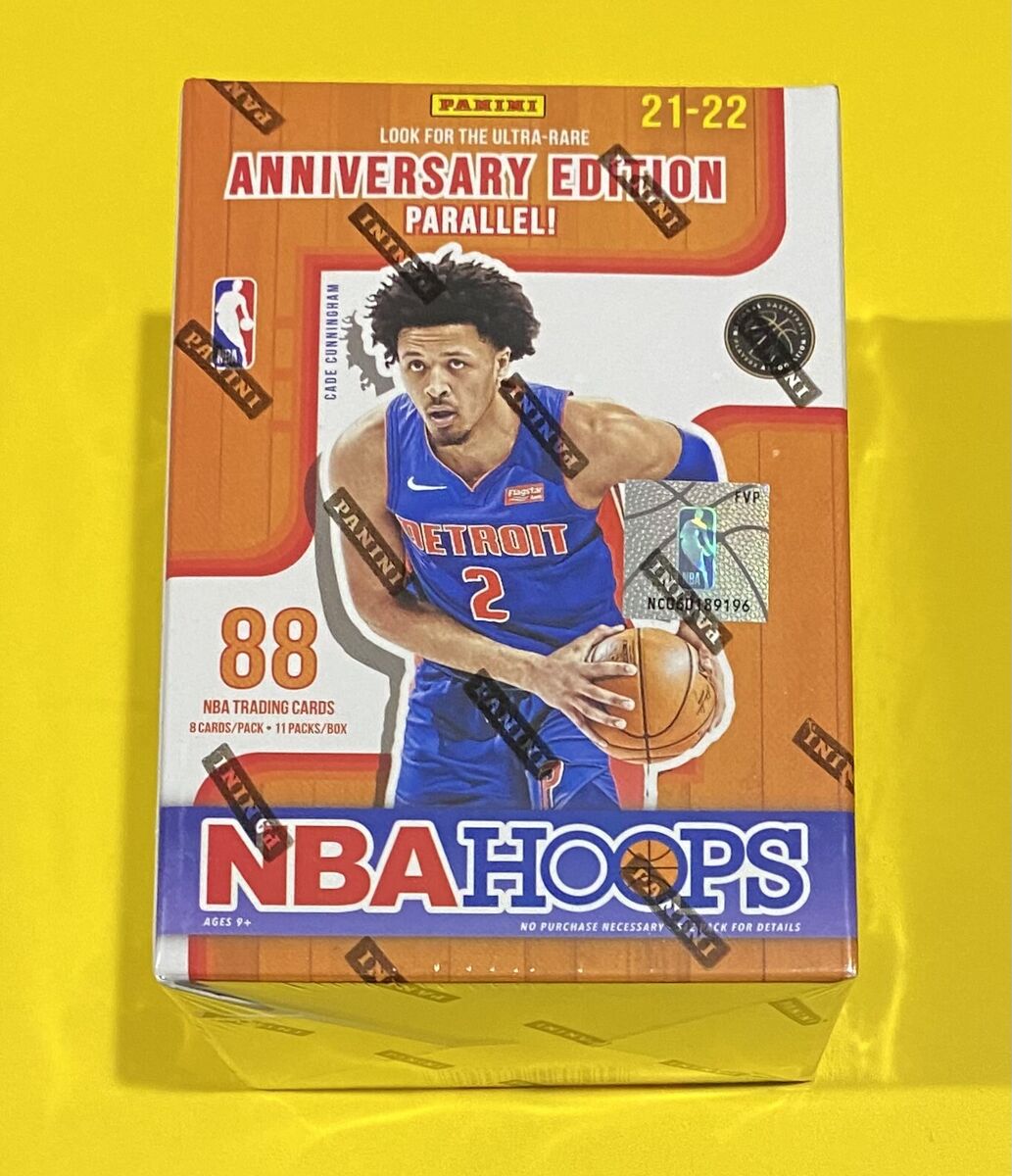 2021-22 Panini NBA Hoops Basketball Trading Cards Blaster