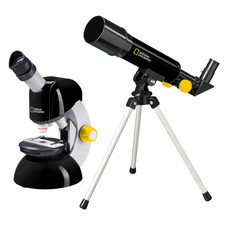 National Geographic Telescope + Black Microsc...